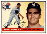1955 Topps Baseball #038 Bob Turley Yankees EX-MT 523719