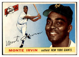 1955 Topps Baseball #100 Monte Irvin Giants EX 523725