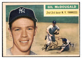 1956 Topps Baseball #225 Gil McDougald Yankees EX 523727