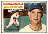 1956 Topps Baseball #307 Hoyt Wilhelm Giants EX 523734