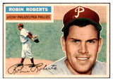 1956 Topps Baseball #180 Robin Roberts Phillies EX-MT Gray 523739