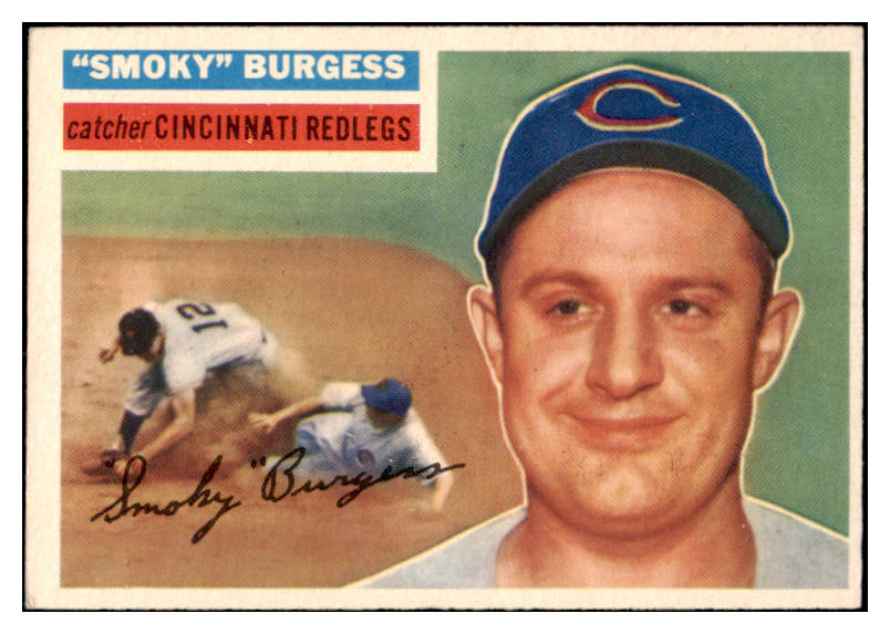 1956 Topps Baseball #192 Smoky Burgess Reds EX-MT 523744