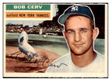 1956 Topps Baseball #288 Bob Cerv Yankees EX-MT 523748