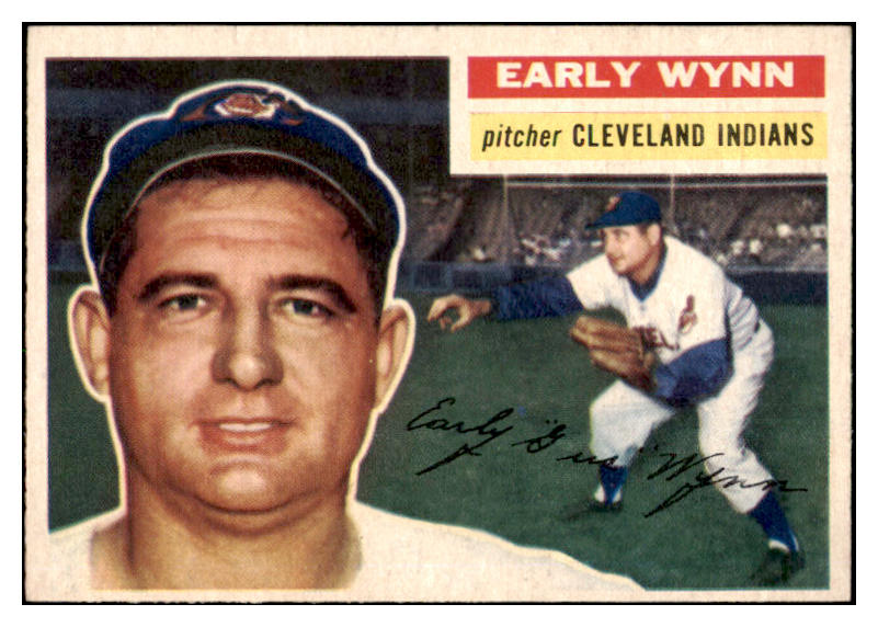 1956 Topps Baseball #187 Early Wynn Indians EX-MT 523758