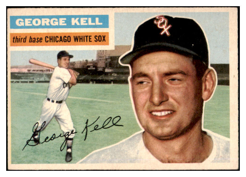 1956 Topps Baseball #195 George Kell White Sox EX-MT 523762