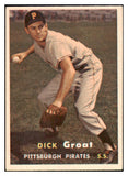 1957 Topps Baseball #012 Dick Groat Pirates EX 523778