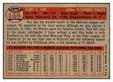 1957 Topps Baseball #166 Roy Face Pirates EX-MT 523780