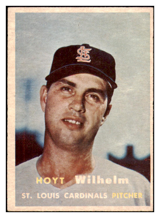 1957 Topps Baseball #203 Hoyt Wilhelm Cardinals EX-MT 523785