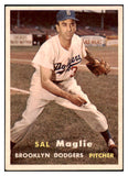 1957 Topps Baseball #005 Sal Maglie Dodgers EX-MT 523787