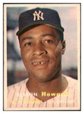 1957 Topps Baseball #082 Elston Howard Yankees EX 523795