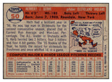 1957 Topps Baseball #050 Herb Score Indians EX 523800