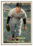 1957 Topps Baseball #160 Billy Pierce White Sox EX 523801