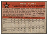 1958 Topps Baseball #495 Herb Score A.S. Indians EX-MT 523819