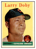 1958 Topps Baseball #424 Larry Doby Indians EX 523824