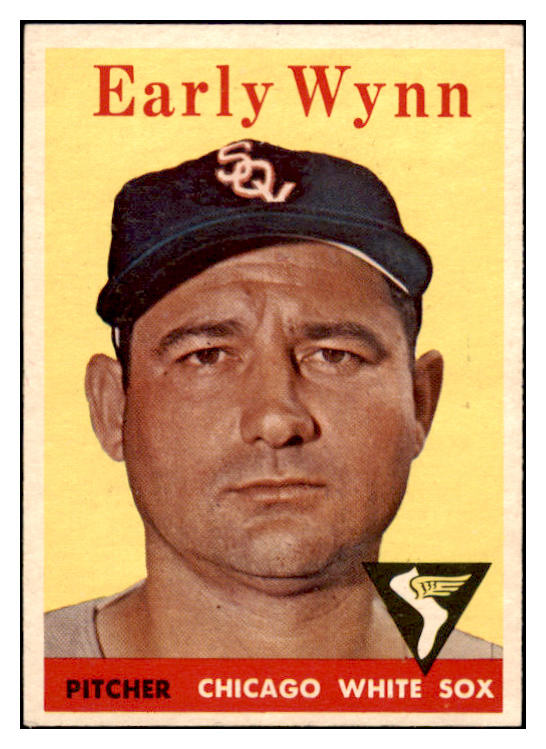 1958 Topps Baseball #100 Early Wynn White Sox EX-MT 523845