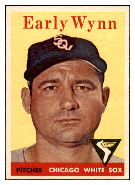 1958 Topps Baseball #100 Early Wynn White Sox EX-MT 523845