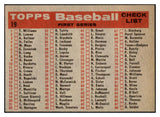 1958 Topps Baseball #019 San Francisco Giants Team EX 523849