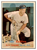 1957 Topps Baseball #295 Joe Collins Yankees EX-MT 523861