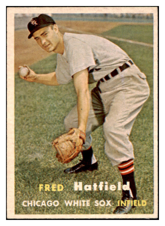 1957 Topps Baseball #278 Fred Hatfield White Sox EX-MT 523863