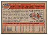 1957 Topps Baseball #282 Jack Dittmer Tigers EX-MT 523864