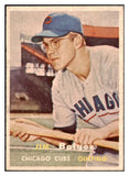 1957 Topps Baseball #289 Jim Bolger Cubs EX-MT 523871