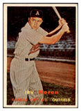1957 Topps Baseball #298 Irv Noren A's EX-MT 523872