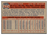 1957 Topps Baseball #323 Wes Westrum Giants EX-MT 523877