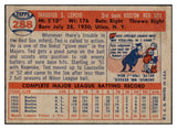 1957 Topps Baseball #288 Ted Lepcio Red Sox EX-MT 523883