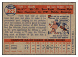 1957 Topps Baseball #325 Frank Bolling Tigers EX-MT 523884