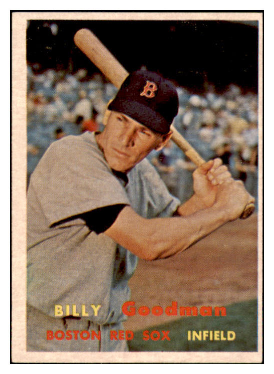 1957 Topps Baseball #303 Billy Goodman Red Sox EX-MT 523885