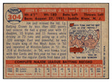 1957 Topps Baseball #304 Joe Cunningham Cardinals EX-MT 523888