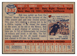 1957 Topps Baseball #332 Bob Bowman Phillies EX 523892