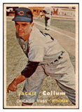 1957 Topps Baseball #268 Jackie Collum Cubs EX-MT 523897