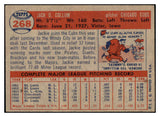 1957 Topps Baseball #268 Jackie Collum Cubs EX-MT 523897