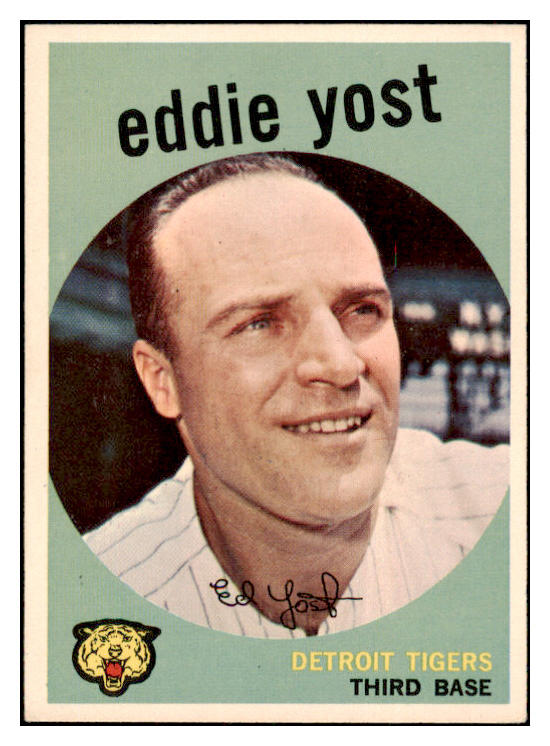 1959 Topps Baseball #002 Eddie Yost Tigers NR-MT 523900