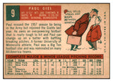 1959 Topps Baseball #009 Paul Giel Giants NR-MT 523904