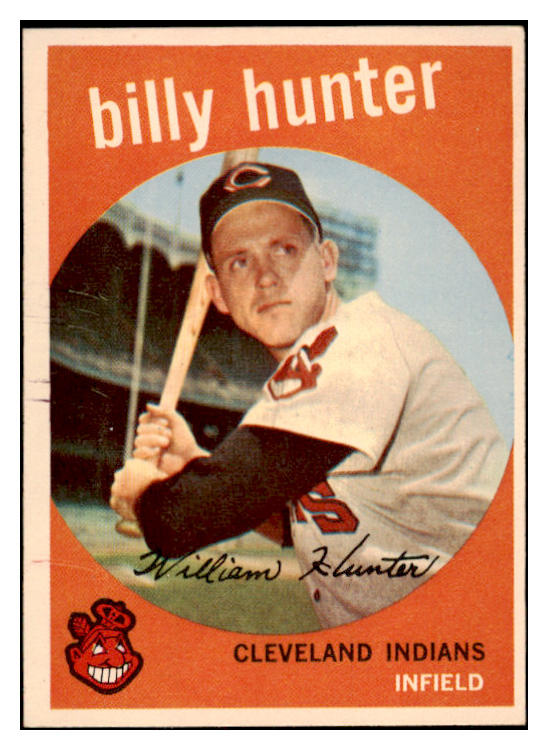 1959 Topps Baseball #011 Billy Hunter Indians NR-MT 523905