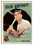 1959 Topps Baseball #013 Dick Gernert Red Sox NR-MT 523906