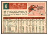 1959 Topps Baseball #018 Jack Urban A's NR-MT 523909