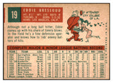 1959 Topps Baseball #019 Ed Bressoud Giants NR-MT 523910