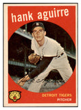 1959 Topps Baseball #036 Hank Aguirre Tigers NR-MT 523917