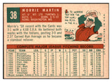 1959 Topps Baseball #038 Morrie Martin Indians NR-MT 523919