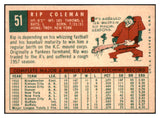 1959 Topps Baseball #051 Rip Coleman A's NR-MT 523925