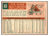 1959 Topps Baseball #063 Jim Hearn Phillies NR-MT 523934
