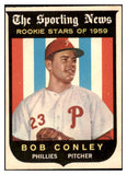 1959 Topps Baseball #121 Bob Conley Phillies NR-MT 523960