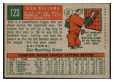 1959 Topps Baseball #123 Don Dillard Indians NR-MT 523962
