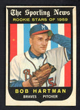 1959 Topps Baseball #128 Bob Hartman Braves NR-MT 523966