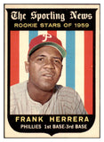 1959 Topps Baseball #129 Frank Herrera Phillies NR-MT 523967