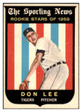 1959 Topps Baseball #132 Don Lee Tigers NR-MT 523969