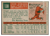 1959 Topps Baseball #138 John Romano White Sox NR-MT 523974